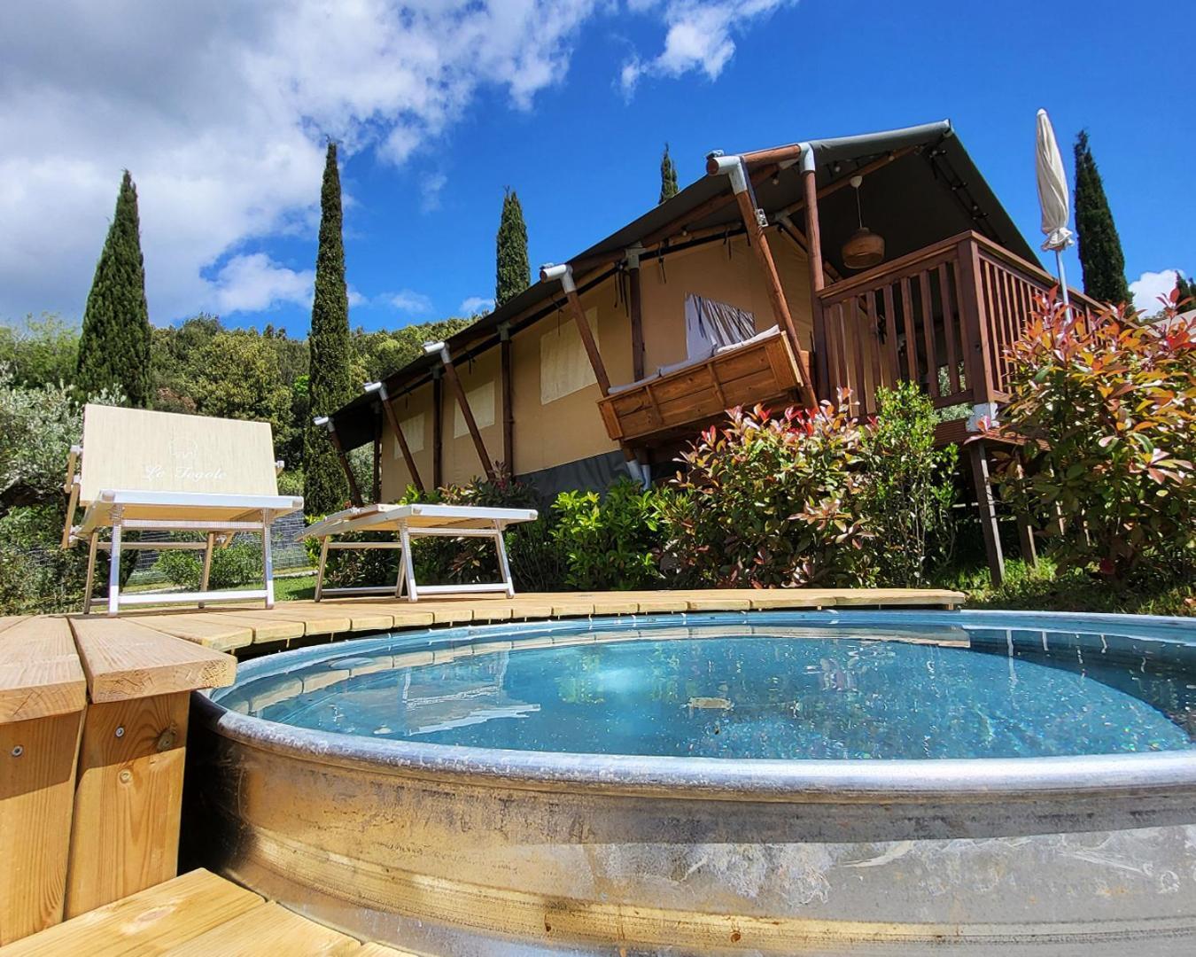 Glamping Le Tegole Hotel Riparbella Exterior photo